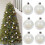 Weihnachtskugeln, bruchsicher, groß, 6er-Pack 2