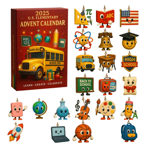24-dagers Halloween- og juleadventskalender for barn 1