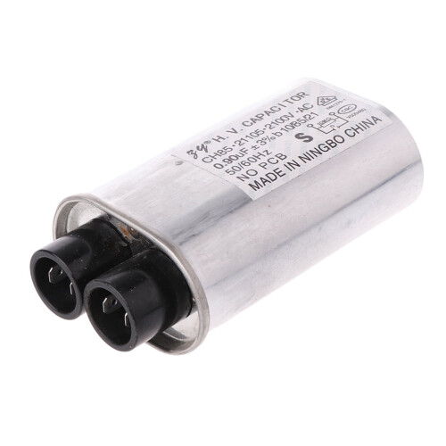 AC 2100V Microwave Oven High Voltage HV Capacitor 0.90μF Replacement Universal 2