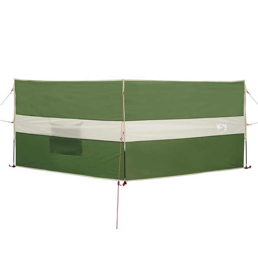 Vidaxl Camping Windbreak Green 344X120 Cm Waterproof
