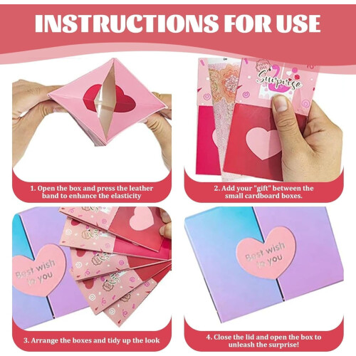 Coffret cadeau surprise à ouverture facile – 18 pièces 2