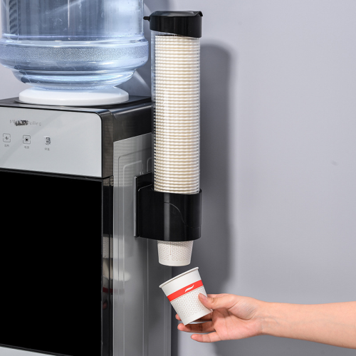 Engangs papirkoppplukker Vanndispenser Automatisk koppdråper Plastkoppholder Papirkoppsplitter 1