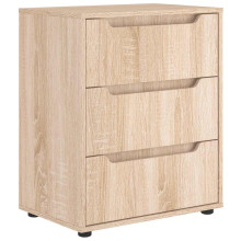 vidaXL Sideboard VISNES Sonoma-Eiche 60x40x73 cm Holzwerkstoff