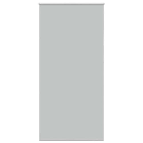 VidaXL vidaXL Roller Blind Blackout Light Grey 105x210 cm Fabric Width 100.7 cm Polyester