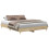 VidaXL vidaXL Bed Frame | Sonoma Oak | Engineered Wood | Double Bed | Rectangular 1