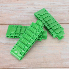 24Pcs Green Plastic Greenhouse Film Clip Clamp for 11mm Tube Gardening Tool