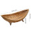 Bootvormige rotan fruitmand 29x12cm 2