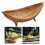 Bootvormige rotan fruitmand 29x12cm 3
