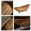 Bootvormige rotan fruitmand 29x12cm 5