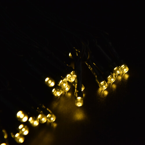 200LED Solar String Lights, 22m Waterproof Garden Lamp, White 1