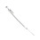 Flexibler Ölpeilstab 50 cm Silber BBC 396-502 V8 10