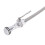 Flexibler Ölpeilstab 50 cm Silber BBC 396-502 V8 9