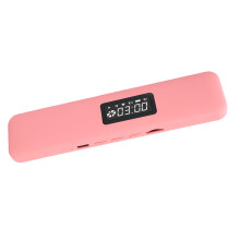 Pinkes Knochenleitungskopfhörer-Kopfhörer, Bluetooth 5.3, 20 Stunden Wiedergabe