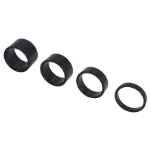 Entretoises guidon aluminium 5-20mm pour VTT, 4 pièces