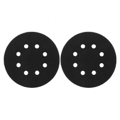 2 patins interface 125mm 8 trous pour disques ponçage