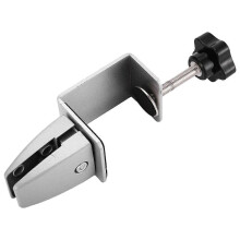 Lot de 2 pinces de séparation pour bureau, support de fixation pour écran de confidentialité, cloison de séparation