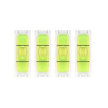 Lot de 4 niveaux à bulle carrés universels 10x10x29mm pour trépied et appareil photo