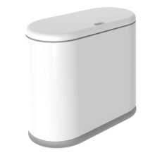 Poubelle Plastique Fermeture Pression pour Salle Bain, Chambre