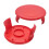 Ensemble de 2 capuchons de bobine de rechange pour coupe-bordures Einhell GE-CT 18/28 Li 1