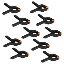 Ensemble de 10 pinces, supports et fixations pour fond d'éclairage de studio photo