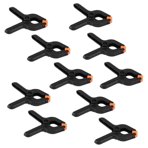 Ensemble de 10 pinces, supports et fixations pour fond d'éclairage de studio photo