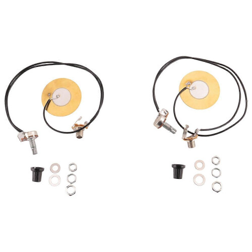 Micro piézo 50mm pré-câblé pour guitare acoustique