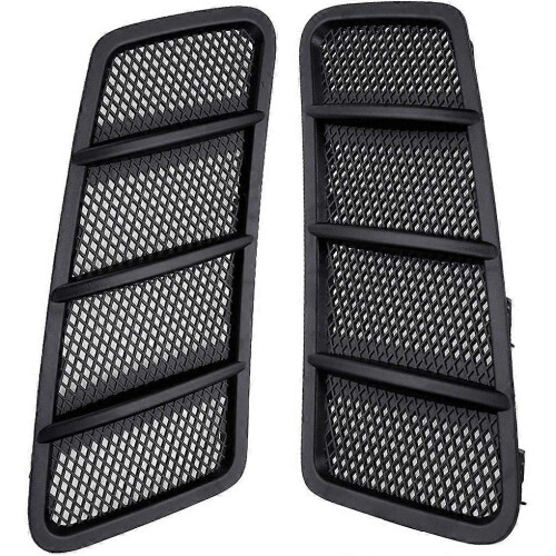 2 grilles d'aération de capot noires gauche et droite pour Mercedes-Benz W166 GL GL350 GL450 ML ML350 2012-2015 166