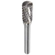 Foret rotatif cylindrique en carbure de tungstène avec une tête de 10 mm de diamètre