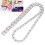 Rectangular Glass Diamond Chain Pendant DIY 1m White Accessories 6