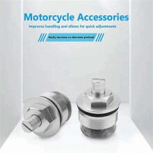 Vis de réglage de précharge de l'amortisseur avant de moto 41 mm pour Honda CB400 (Si