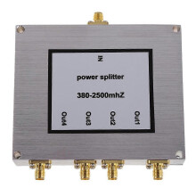 Répartiteur d'alimentation SMA 4 voies 380 MHz - 2500 MHz, répartiteur de signal SMA femelle