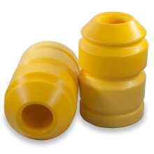 Pare-chocs arrière H3 (lot de 2), butée d'essieu compatible avec Hummer H3 2006-2010, H3T 2009-2010