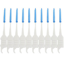 Ensemble de 40 cure-dents/brosses interdentaires/outils de nettoyage dentaire