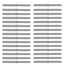 30 vis sertir 1/8", garde-corps câbles, escaliers/terrasses