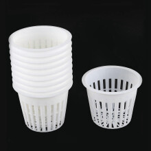 10 pots filet 7,6 cm pour hydroponie et culture plantes
