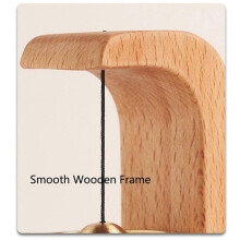 Sonnette de porte en bois 2024, carillon éolien sans fil, sonnette d'entrée esthétique W