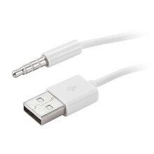 Câble adaptateur de charge audio AUX 3,5 mm vers USB 2.0, 1 m
