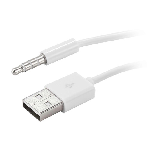 Câble adaptateur de charge audio AUX 3,5 mm vers USB 2.0, 1 m