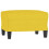 VidaXL vidaXL Fußhocker Hellgelb 60x50x41 cm Stoff 1