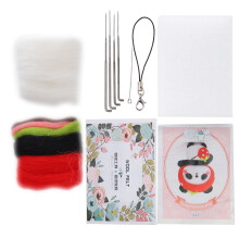 Needle Felting Kit Wool Fruit Doll Accessory 121# Strawberry