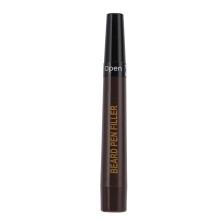 1.5ml Long Lasting Beard Filler Pen for Men Dark Brown Grooming