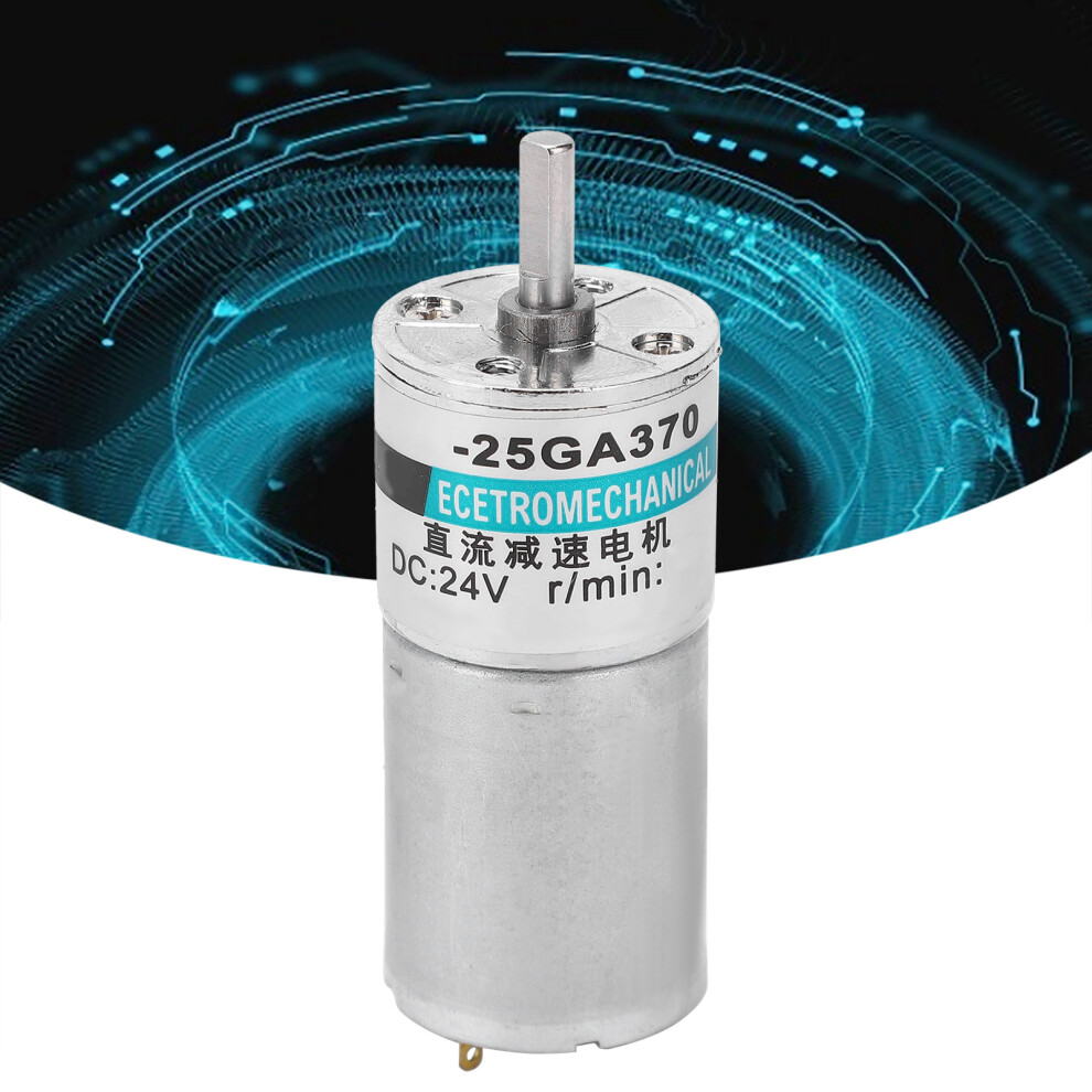 24V Dc Gear Motor Xd-25Ga370 10Rpm Cw/Ccw Low Speed 4041391780276