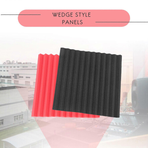 Panneaux insonorisation mousse 30,5x30,5 cm, 12 pièces 1