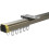 Système de rail à rideaux en aluminium noir 110 cm 1