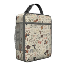 Borsa termica isolante per cani – Borsa termica morbida e impermeabile per il pranzo – Portapranzo termico portatile per il lavoro e le attività