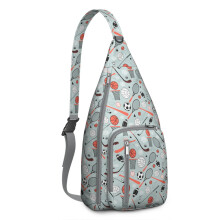 Motion Flow Shoulder Bag - Breathable Anti-Scratch Sling for Gym Sessions & Daily Commute