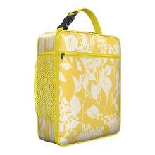 Elegante borsa termica per il pranzo con stampa floreale – Borsa termica riutilizzabile e isolata, ideale per lavoro, scuola, campeggio e viaggi.