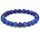 Natursteinarmband, 8 mm Perlen, Unisex, 19 cm 1