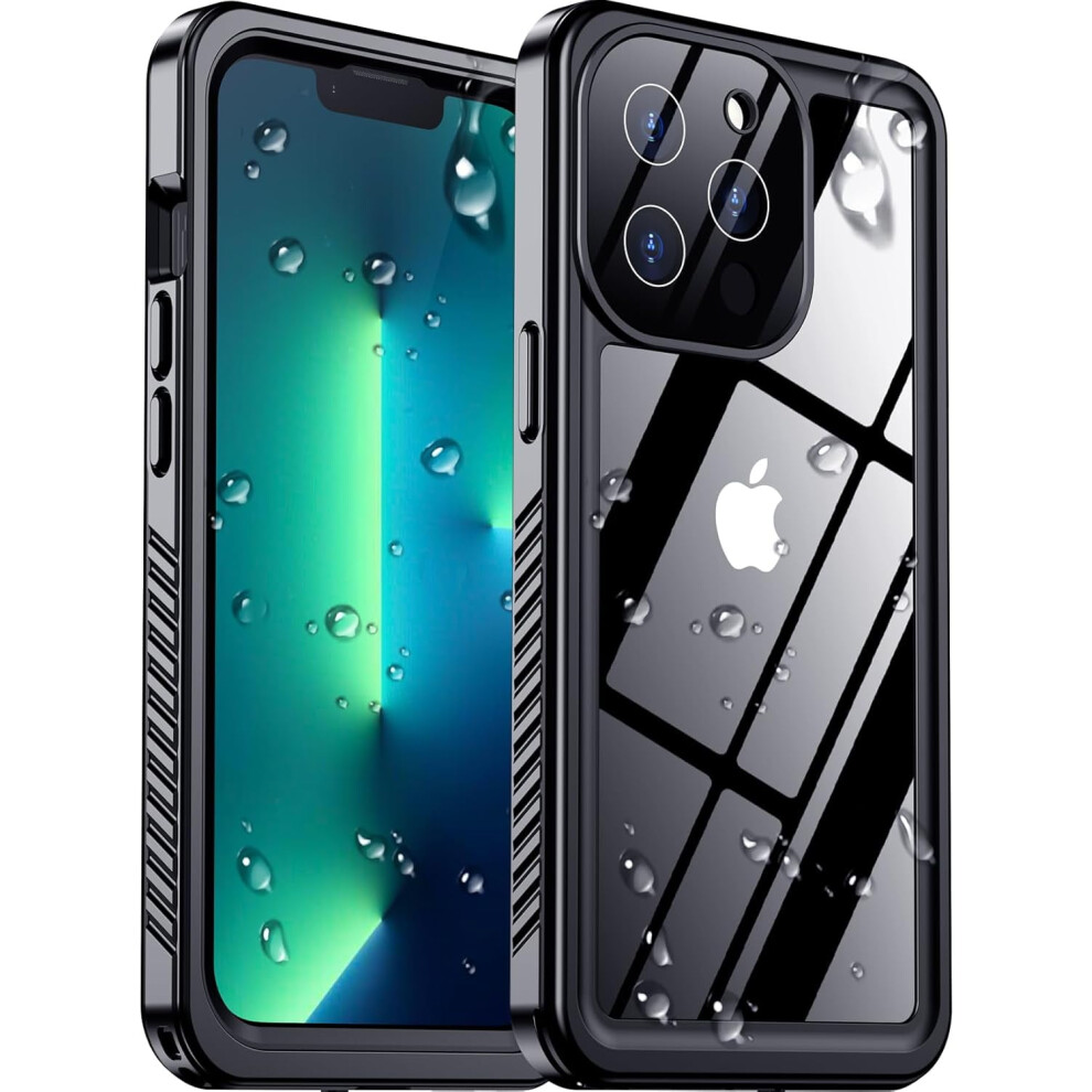 Compatible With Iphone 13 Pro Max Case – Ip68 Waterproof, Built-In Screen & Camera Protector, 13Ft Underwater, Military Drop & Shockproof, 6.7", 9489952240138