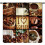 Brown coffee-themed thermal curtains rod pocket 2 panels 1